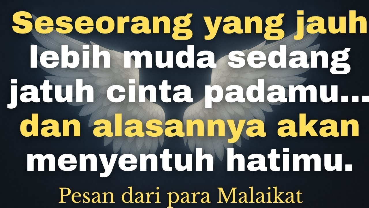 Seseorang yang jauh lebih muda sedang jatuh cinta padamu... dan alasannya akan menyentuh hatimu.