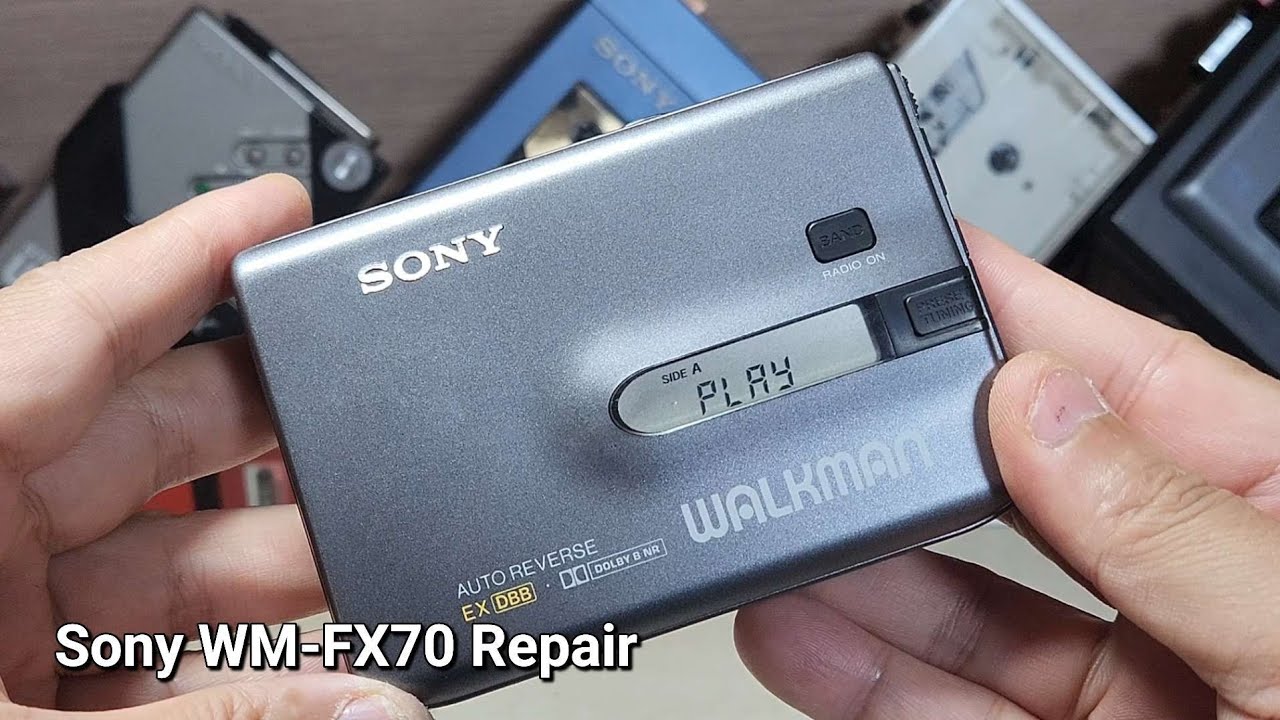 SONY WM-FX70カセットプレーヤー整備品 SONY WM-FX70カセットプレーヤー整備品 SONY WM-FX70カセット