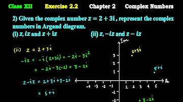 12th Maths  Exercise 2.2 Q.No.2  Chapter 2 Complex Numbers  TN Syllabus
