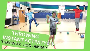 Overhand Throw Cues for PE and an Instant Activity Example