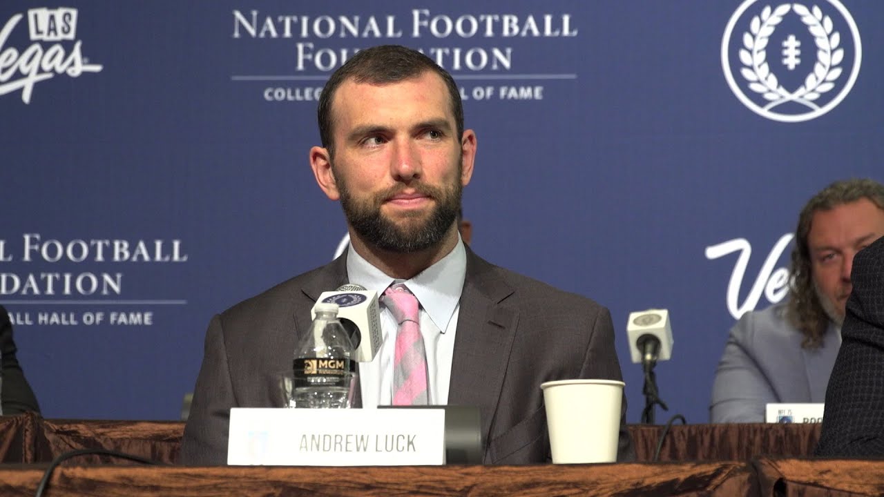 Andrew Luck (2022) - Hall of Fame - National Football Foundation