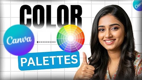 3 Easy way to create Color Palette 🎨 in Canva 