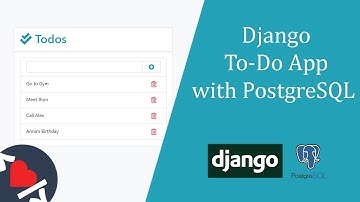 Build Django To-Do App with PostgreSQL