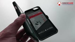 iphone case wallet money clip / iphone 6 case with card holder and mirror