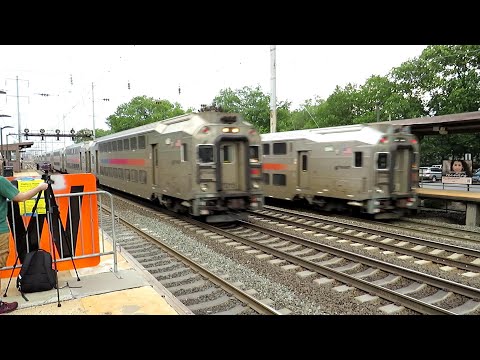 NJ Transit Amtrak Train 34 Train Compilation