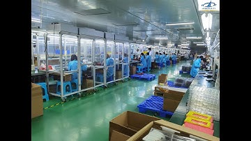 The video of HFSecurity 7" biometric fingerprint tablet manufacturing process