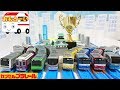 カプセルプラレール 東西通勤列車編vs京急SP2 ガチャガチャ対決！ 323系大阪環状線の連勝は続くのか!! omotoyka2see