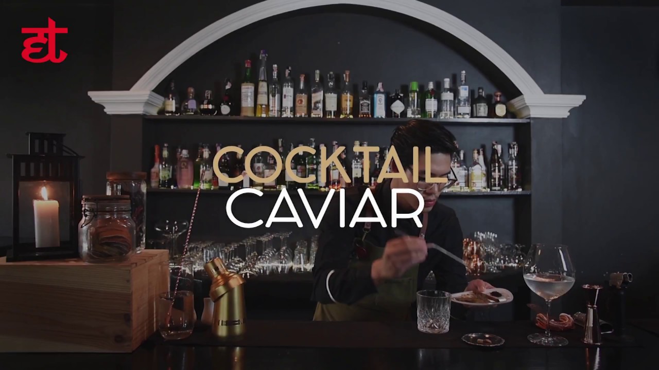 How to Make Caviar Cocktail By Benny's Cocktails & Grill Bangtao With E