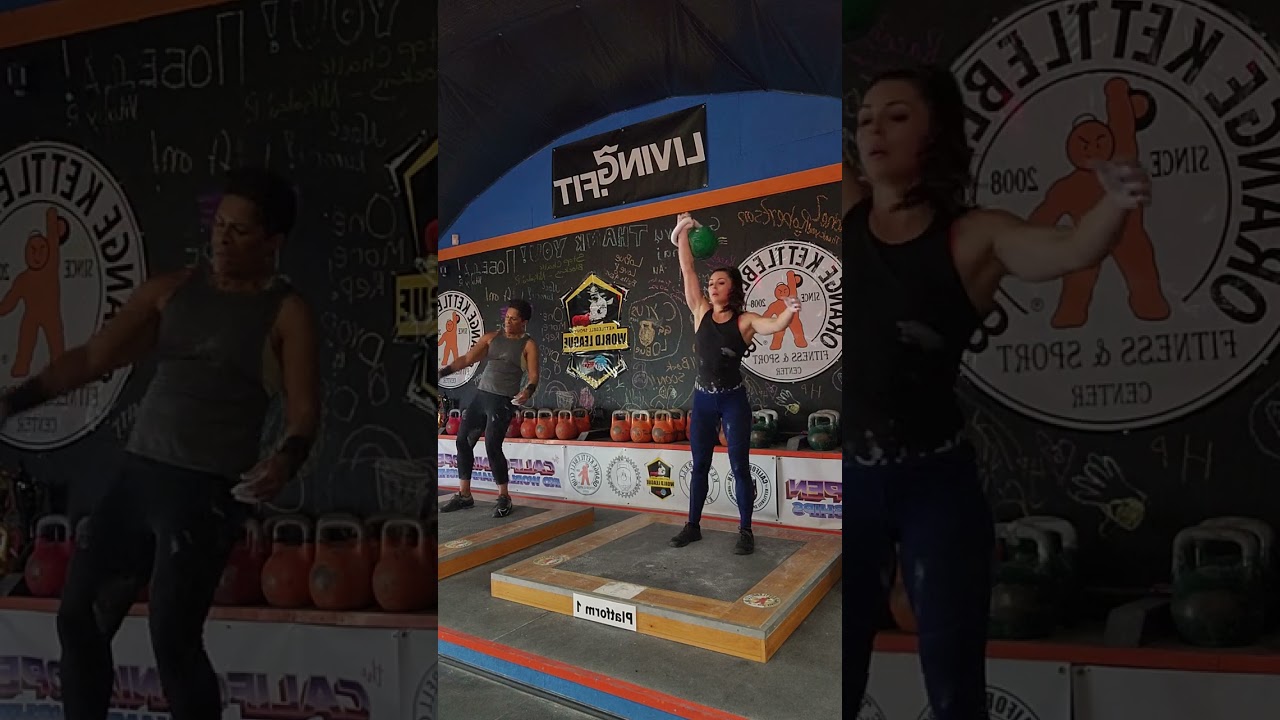 Audrey Burgio's 24kg Snatch Set at IKO World Championship 2024 - 154 reps