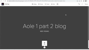 Setting up Adobe Creative Cloud Express blog