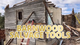 Barnwood Salvage Tools And How To Use Them (Reclaimed Wood)