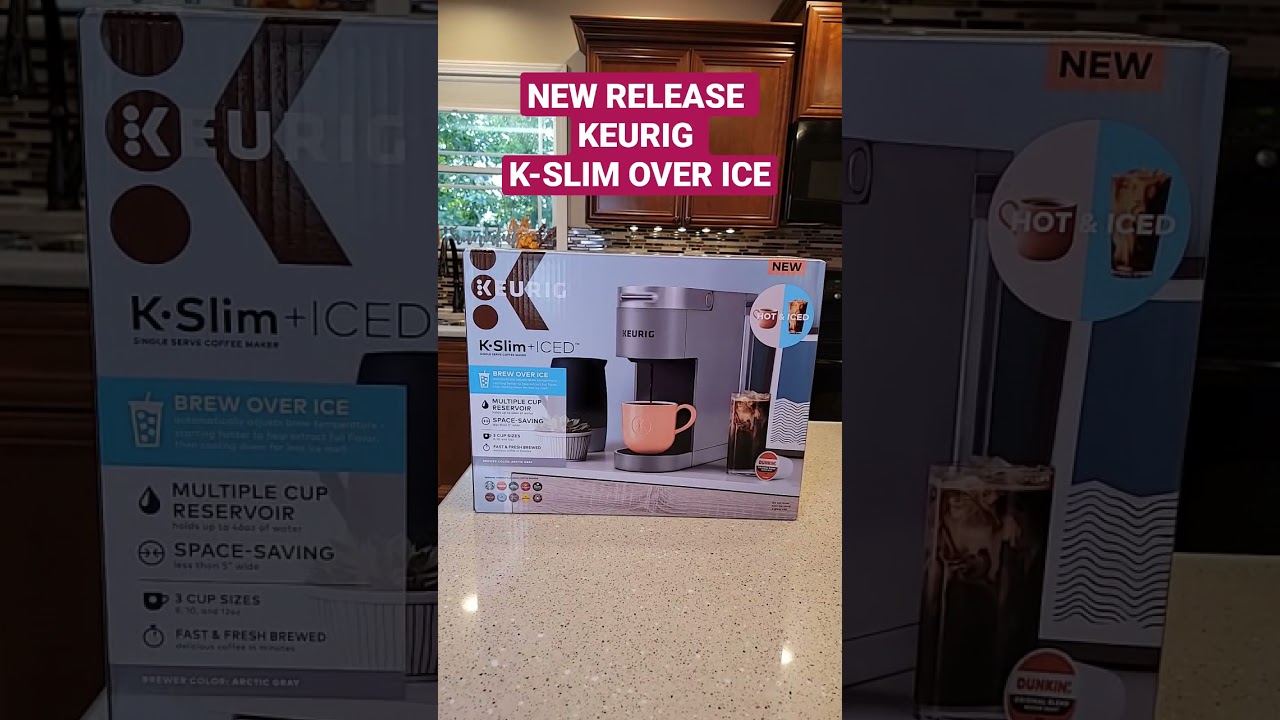 Iced Single Serve K Cup Coffee Maker at 
