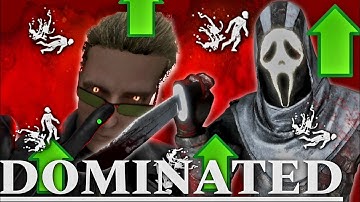 GHOSTFACE & WESKER DOMINATE 2V8 | Dead By Daylight