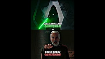 Luke Skywalker VS Count Dooku