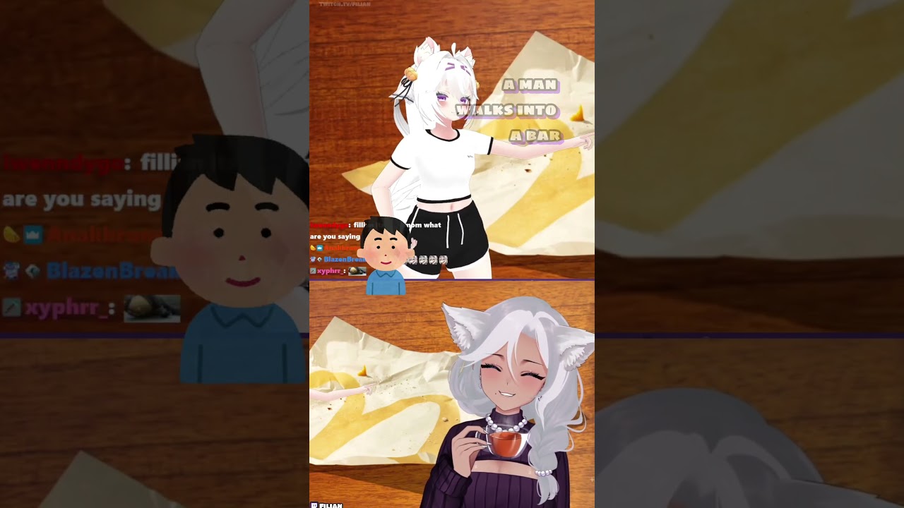 That's The Joke! ft. Cha Cha #flianclips #vtuber #filian