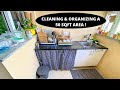 Cleaning & Organizing a small 50 Sq ft Utility area ! | UTILITY AREA TOUR