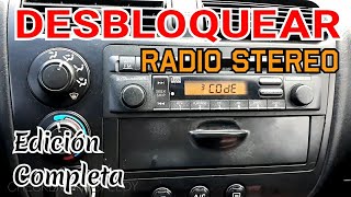 Cómo DESBLOQUEAR RADIO STEREO, Edicion Completa, Obtener #SERIE y CÓDIGO Honda Civic 2001-2005