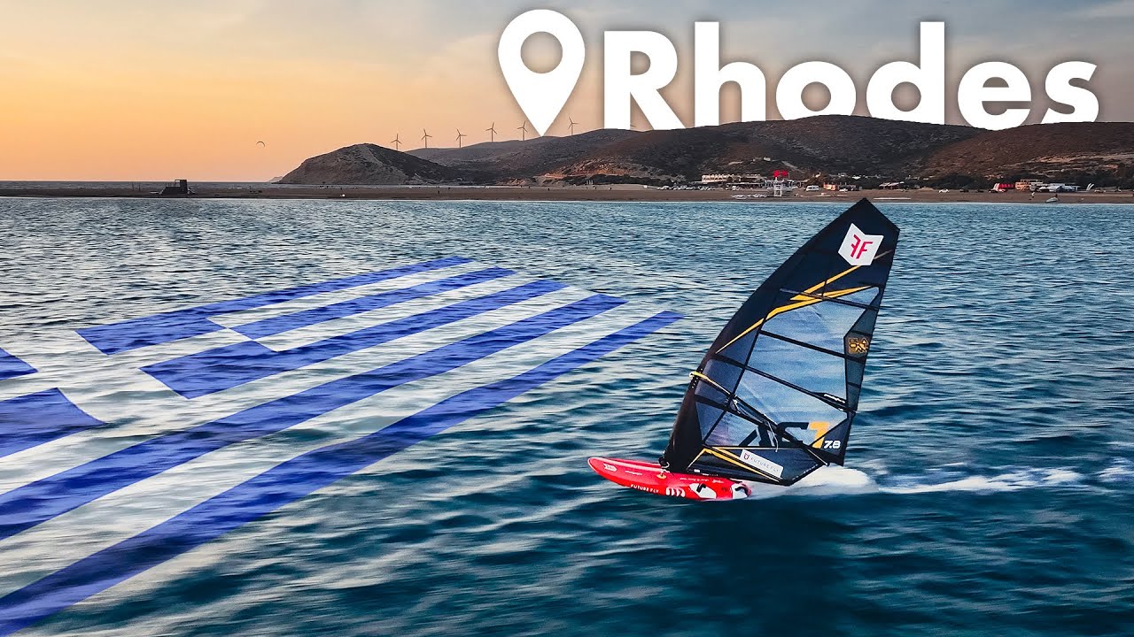 1 день виндсерфера на острове Прасониси, Родос (Греция)