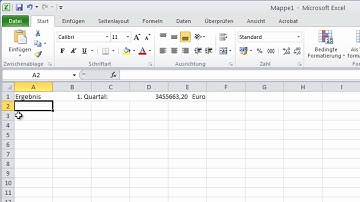 100 Excel 2010 Funktionen - Die Funktion GLÄTTEN