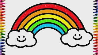 Drawing Rainbow For Children/Рисование Радуга 🌈 Для Детей/Bolalar Uchun Kamalak Chizish For Kids