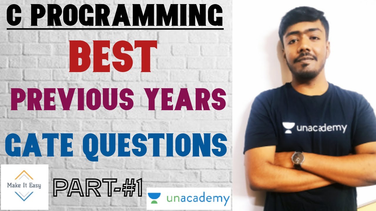 C Programming: Previous Years Gate Questions || Part-1 - YouTube