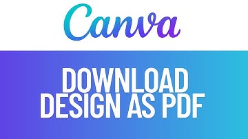 How to Download Canva Design as PDF | Canva Tutorial For Beginners