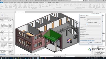 Hướng dẫn sử dụng Revit Architecture 2019 | Bài 70: Bảng Graphic Display Option