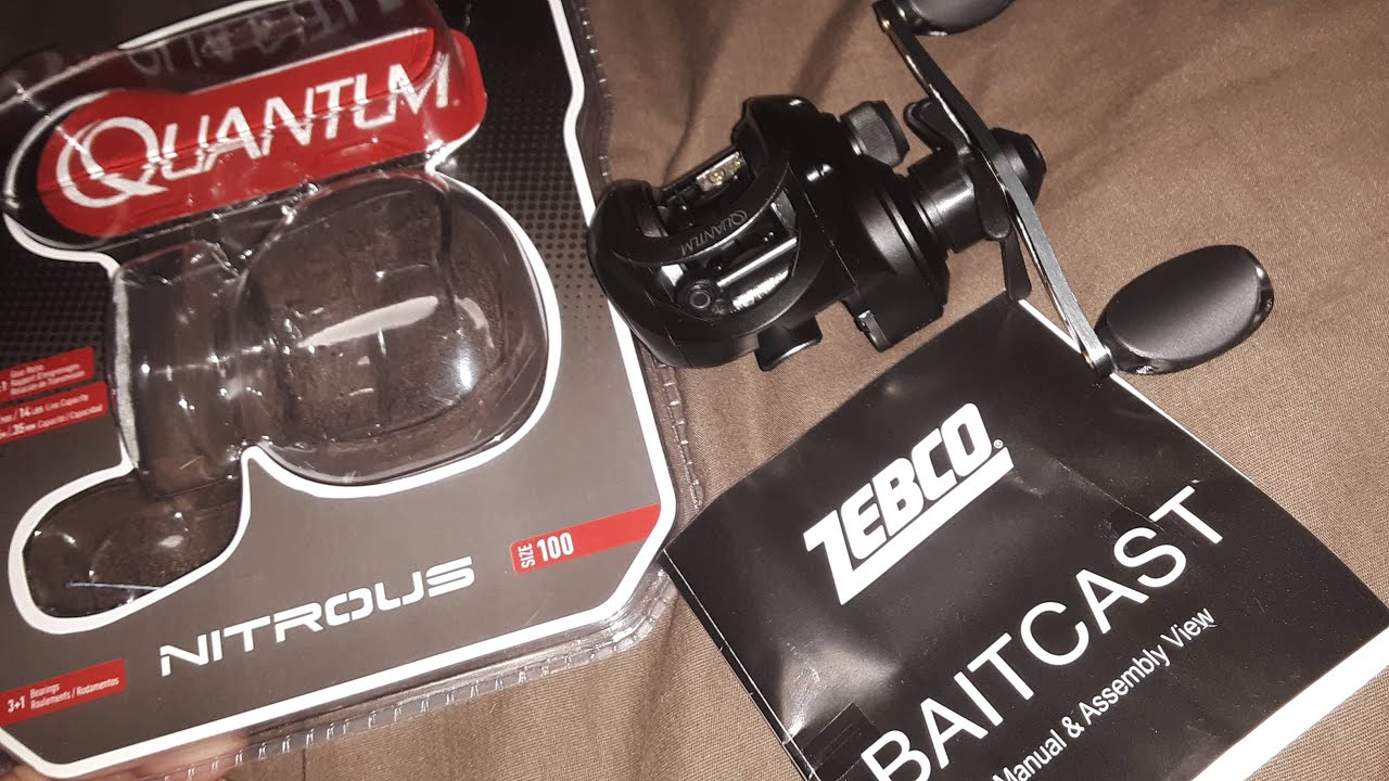 Quantum Nitrous 100 Bait Casting Reel Review 