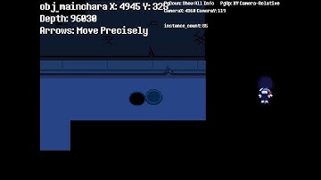Deltarune Chapter 2 - Debug Warp Hidden Offscreen
