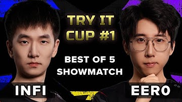 WC3 - [RDM] Infi vs Eer0 [UD] - Bo5 Showmatch - Try It Cup 1