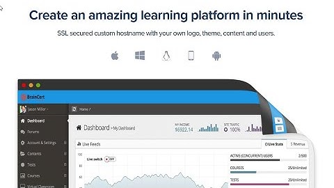 How to create a course and add content BrainCert LMS