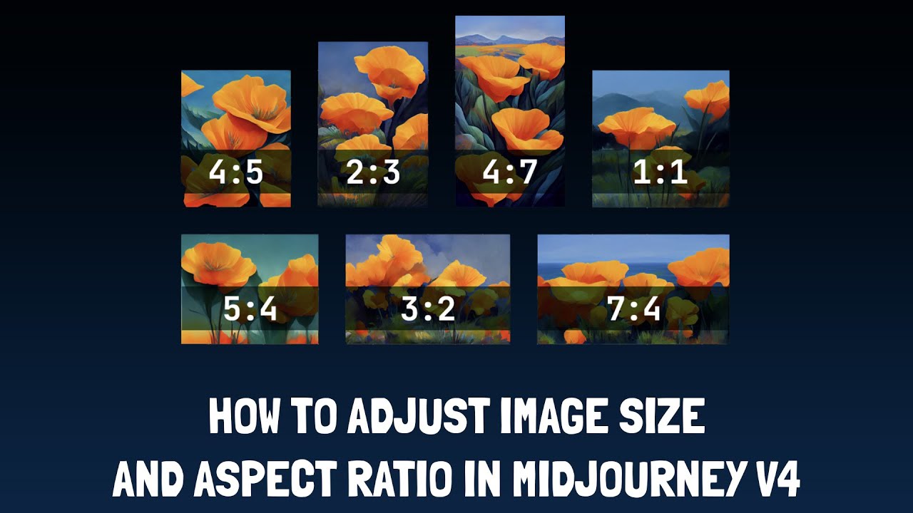 mid journey set aspect ratio