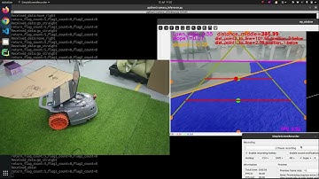 Visual Navigation Based on Fast-SCNN Segmentation Using a Monocular RGB Camera for Lawn Mower Robots
