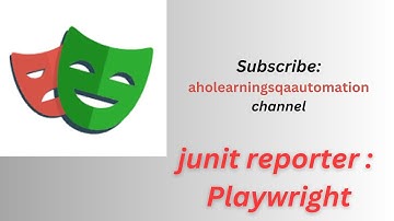 Generate junit reporter: Playwright, Quick and easy seamless report