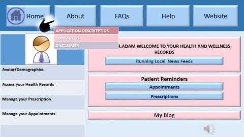 CHIM 307 Team #3 work in progress/ prototype: Health and wellness Reports Smartphone Application