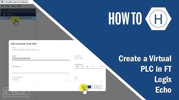 Create a Virtual PLC in FT Logix Echo