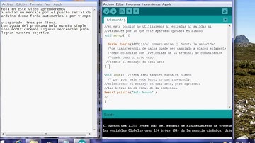 HOLA MUNDO ARDUINO