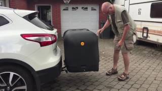 zoom kanal bue Luggage Box trailer hitch - YouTube