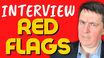 Job interview red flags - learn when to walk away!