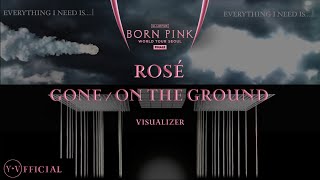 ROSÉ  ‘Gone x On The Ground’  [ BORN PINK FINALE IN SEOUL | VISUALIZER ] | Y.V