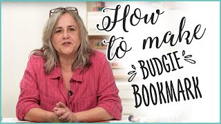 How To Make a Budgie Bookmark