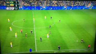 Neymar Jr • Brazil vs Colombia Fight Rio 2016