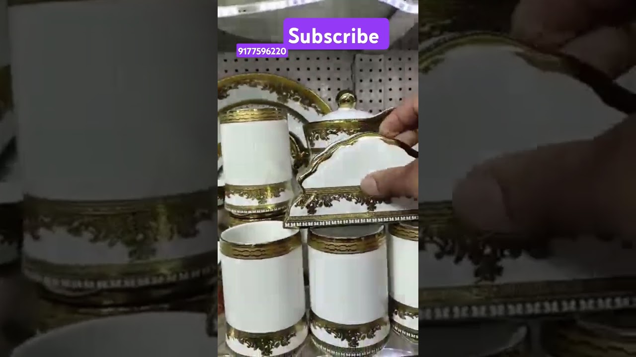 golden premium quality dinner set 110 pc  only 12000 offer price limited stock if u need contact me