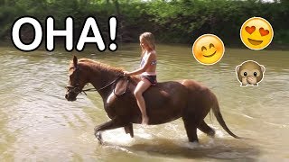 Mit Pferden im Wasser?! | Unglaublich ♥ | Marina und die Ponys - YouTube