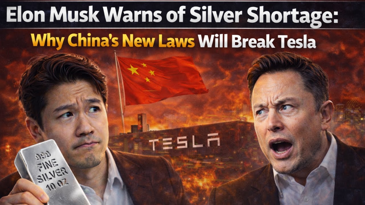 Elon Musk Warns of Silver Shortage: Why China’s New Laws Will Break Tesla