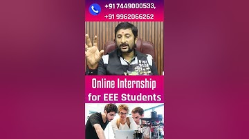 👩‍💻How To Apply Internship | Online Internship for eee students #internshipinchennai  #shorts #eee