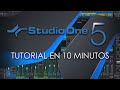 🎥 Studio One 5- Tutorial para principiantes en 12 minutos (COMPLETO)