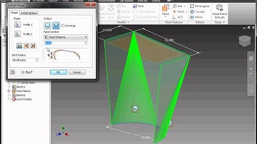 Square to Round Sheet Metal Example