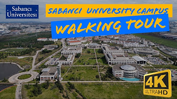 Sabanci University Campus Walking Tour 4K