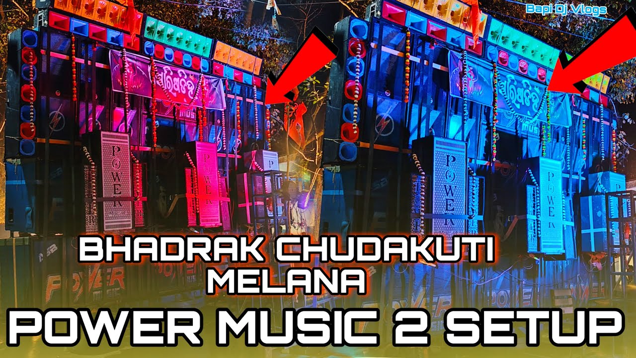 Power Music Double setup Odisha Bhadrak Chudakuti Melana